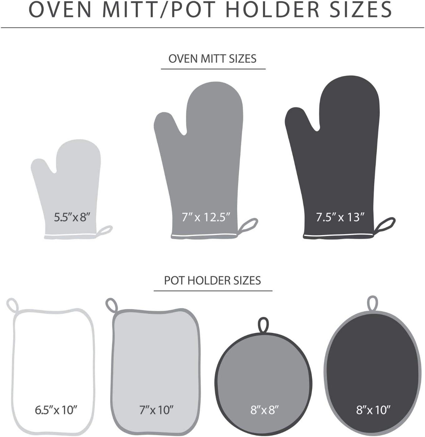 imageKitchenAid Asteroid Oven Mitt Set 7x125 Aqua Sky 2 PieceMilkshake Tan